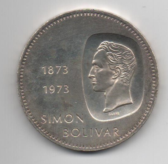 VENEZUELA DEL AÑO 1973 DE 10 BOLIVARES